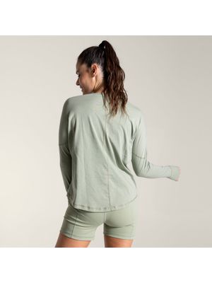 Polo Half Zip para Mujer