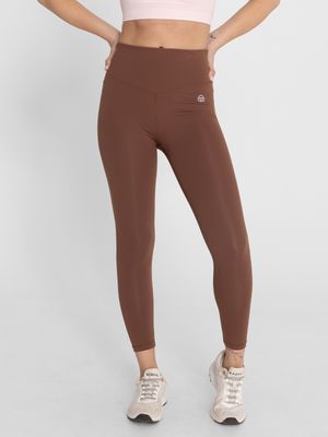 Legging Para Mujer Ankle Emma Marrón Bsoul