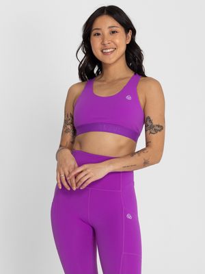 Bra Para Mujer Deportivo Iris Morado Bsoul