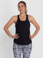 Polo-Sin-Manga-Para-Mujer--Training-Tank-Negro-Bsoul