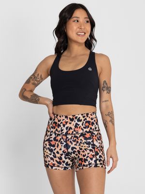 Bra Para Mujer Crop Top Demi Negro Bsoul