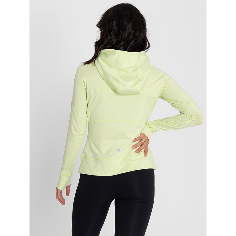 Hoodie-Para-Mujer--Half-Zipper-Verde-Bsoul