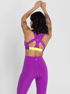 Bra Para Mujer Deportivo Iris Morado Bsoul