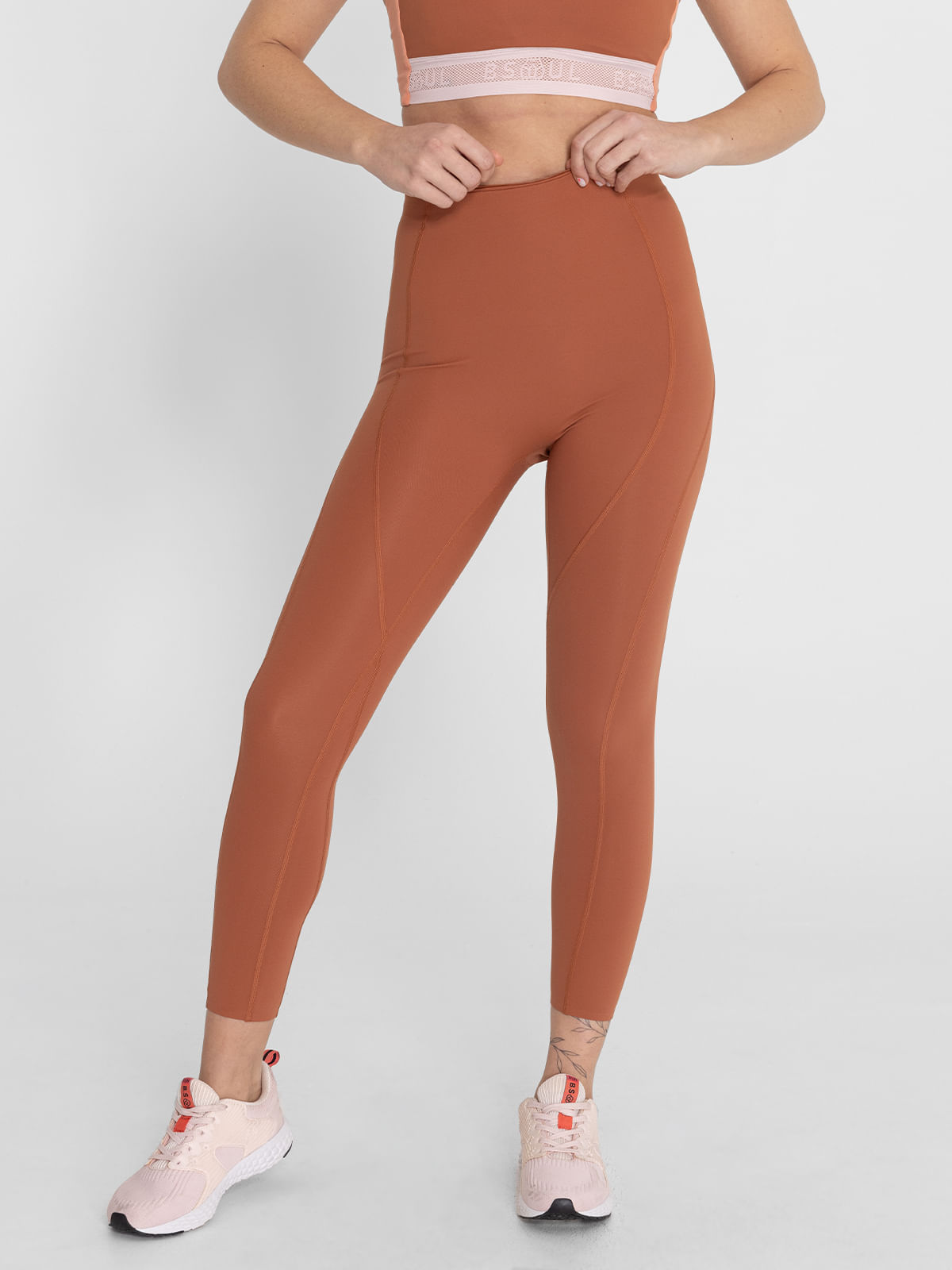 Legging-Para-Mujer-Ankle-Nix-Naranja-Bsoul