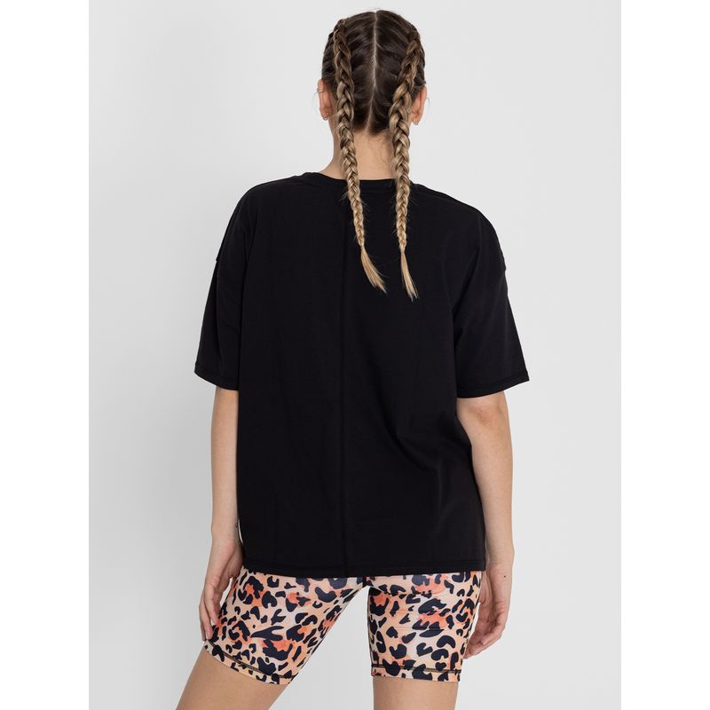 Polo-Manga-Corta-Para-Mujer-Oversize-Anto-Negro-Bsoul