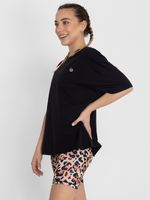 Polo-Manga-Corta-Para-Mujer-Oversize-Anto-Negro-Bsoul