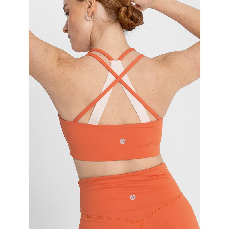 Bra-Para-Mujer-Deportivo-Enia-Naranja-Bsoul