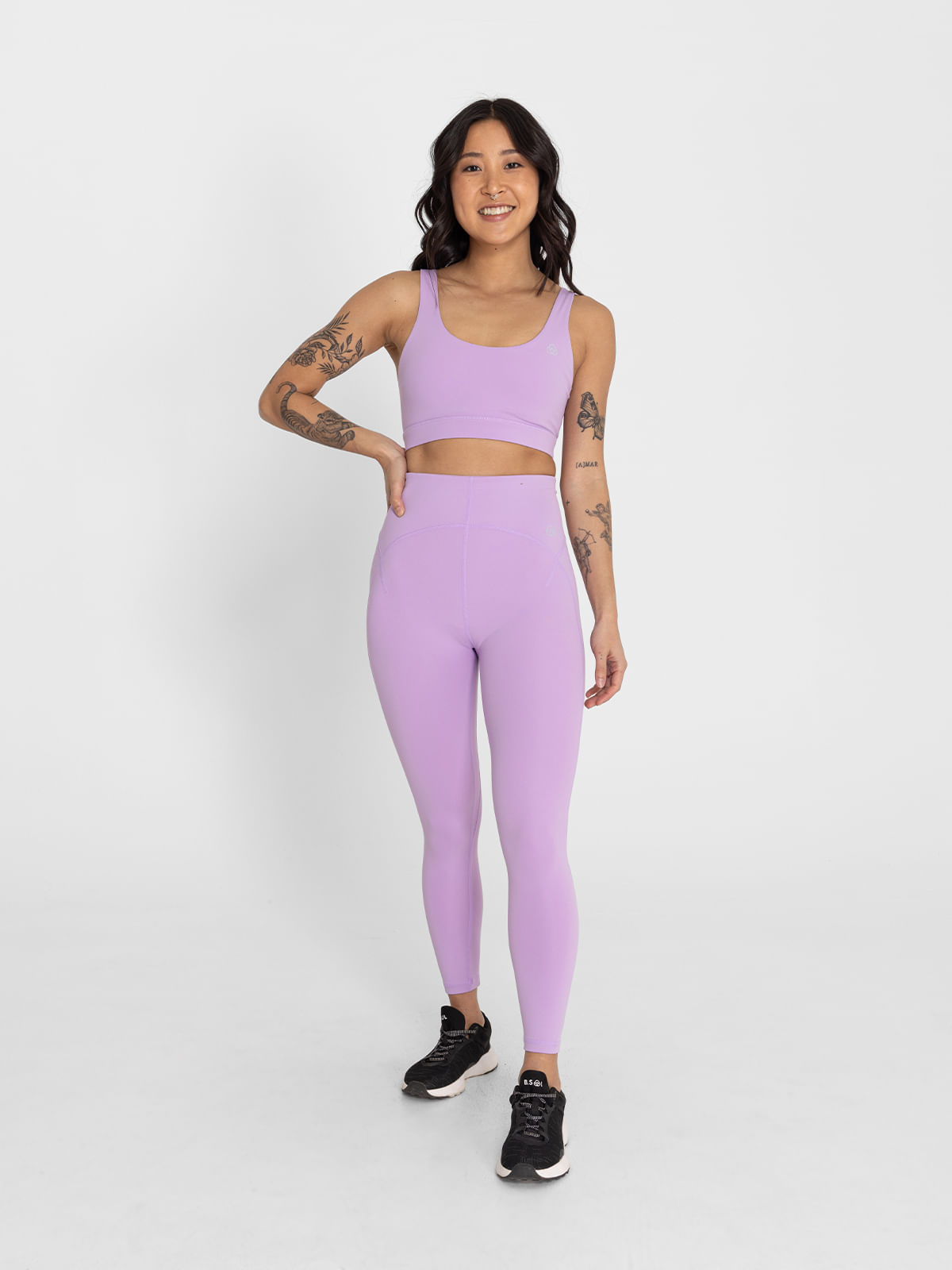 Legging-Para-Mujer-Ankle-Helena-Morado-Bsoul