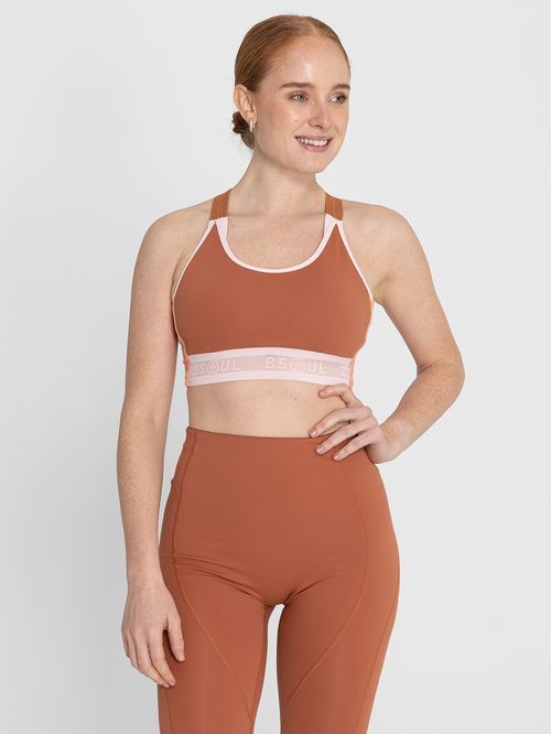Bra Para Mujer Deportivo Aura Naranja Bsoul