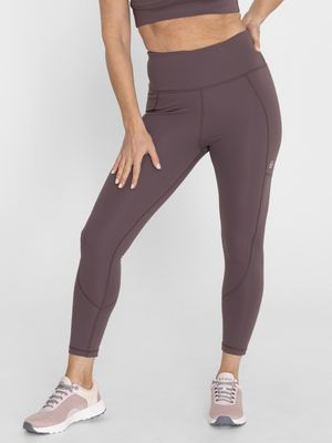 Legging Para Mujer  Ankle Zoe Marrón Bsoul