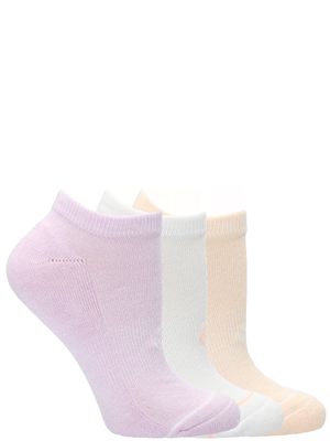 Calcetín Para Mujer  3Pack Low Cut Multicolor Bsoul