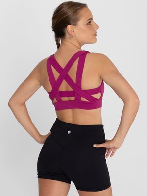 Bra Para Mujer Deportivo Tara Morado Bsoul