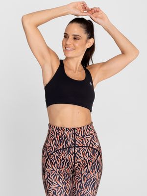 Bra Para Mujer Deportivo Uma Negro Bsoul