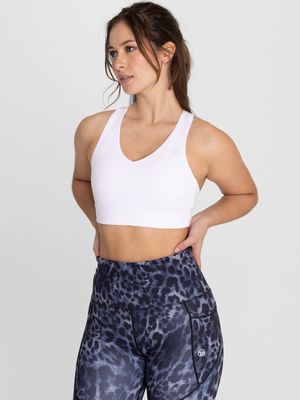 Bra Para Mujer Deportivo Maya Blanco Bsoul