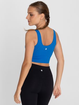 Bra Para Mujer Crop Top Nix Azul Bsoul