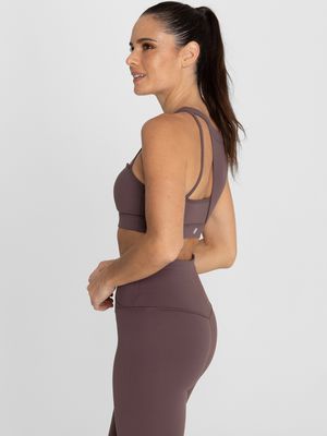 Bra Para Mujer Deportivo Juno Marron Bsoul