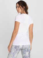 Polo-Manga-Corta-Para-Mujer--Round-Neck-Blanco-Bsoul