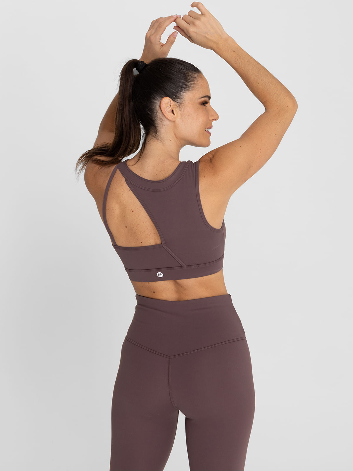 Bra-Para-Mujer-Deportivo-Juno-Marron-Bsoul