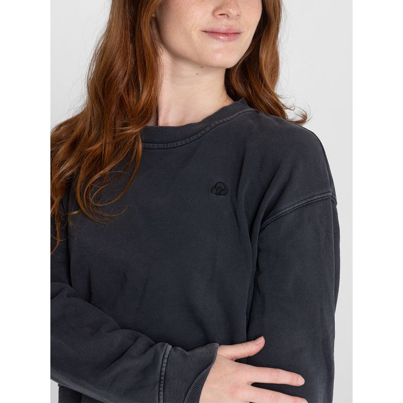 Poleron-Para-Mujer--Crew-Neck-Creta-Negro-Bsoul