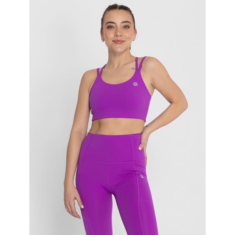 Bra-Para-Mujer-Deportivo-Lisa-Morado-Bsoul