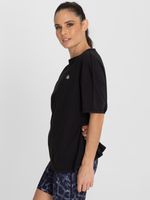 Polo-Manga-Corta-Para-Mujer-Oversize-Anto-Negro-Bsoul