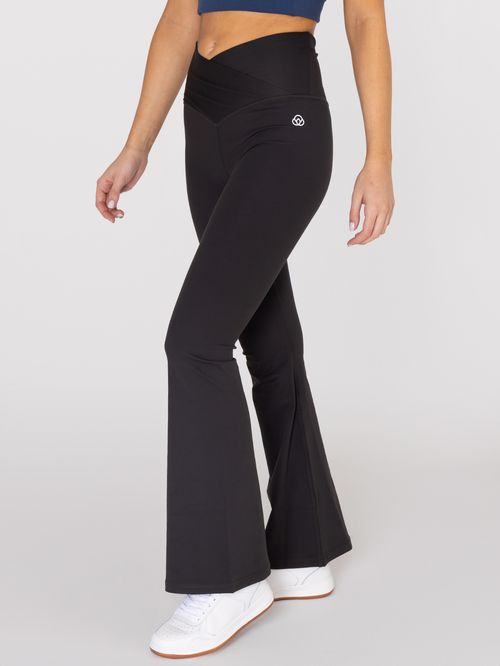 Legging Para Mujer Flared Negro Bsoul