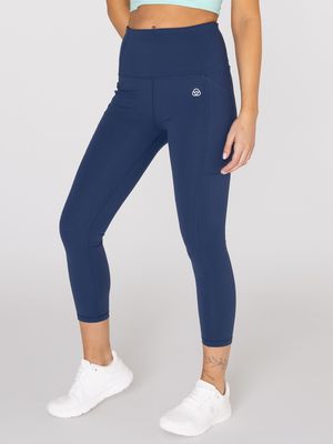 Legging Para Mujer Ankle Ines Azul Bsoul