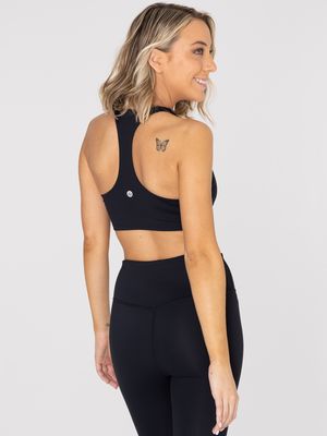 Bra Para Mujer Deportivo Nora Negro Bsoul