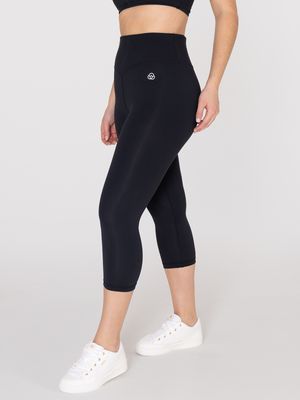 Legging Para Mujer  Capri Negro Bsoul