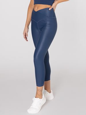 Legging Para Mujer Ankle Eva Ii Azul Bsoul