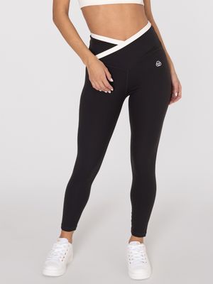 Legging Para Mujer Ankle Veda Negro Bsoul