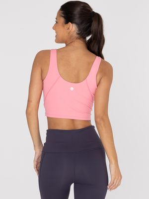 Bra Para Mujer Deportivo Crop Nix Rosado Bsoul