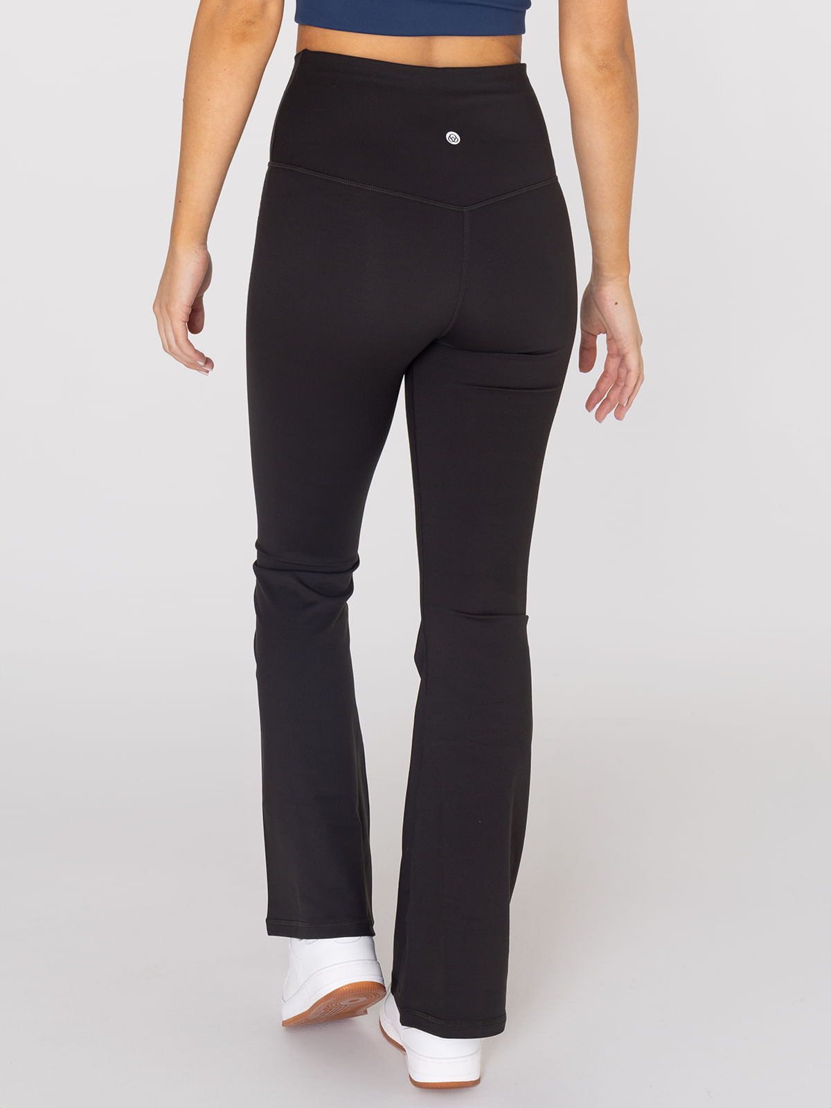 Legging-Para-Mujer--Flared-Negro-Bsoul