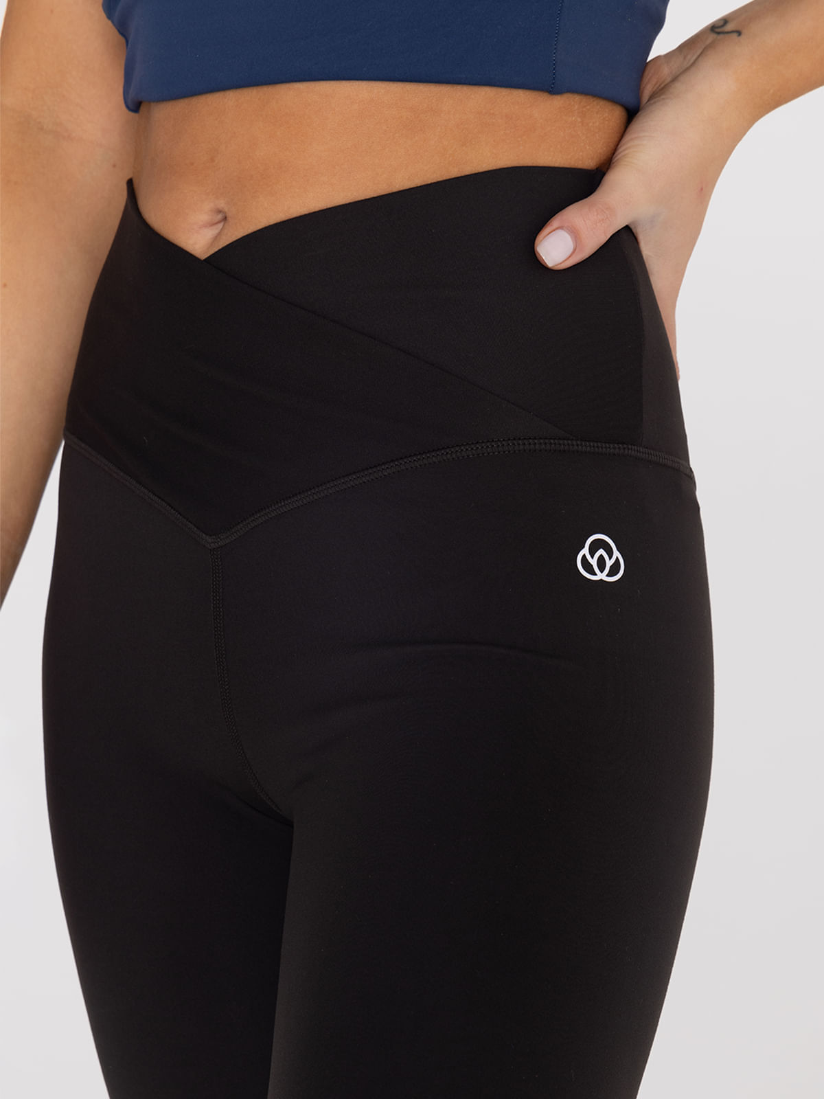 Legging-Para-Mujer--Flared-Negro-Bsoul