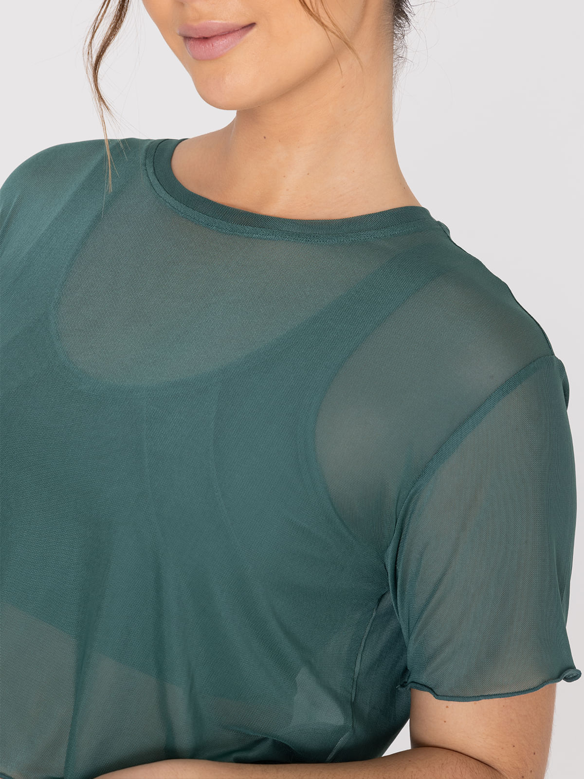 Polo-Manga-Corta-Para-Mujer-Crop-Demi-Verde-Bsoul