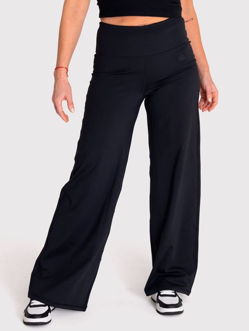 Pantalón Para Mujer  Wide Leg Negro Bsoul