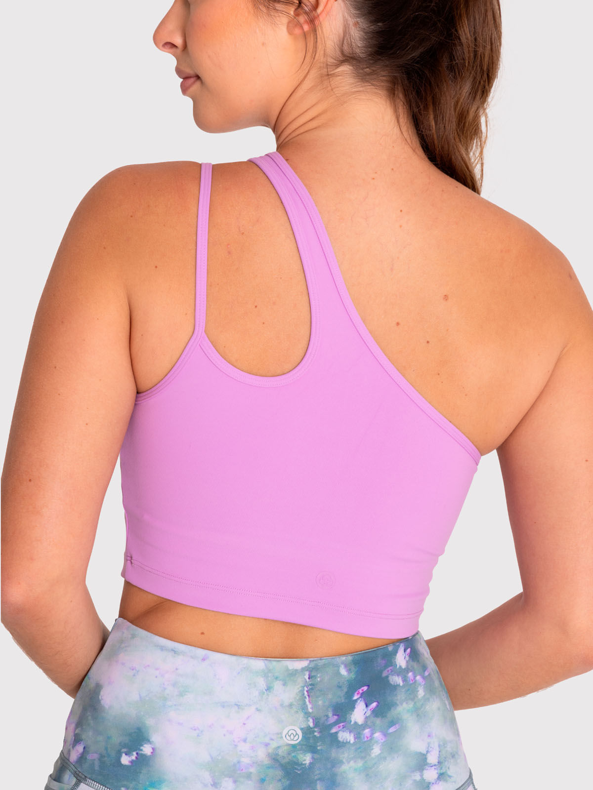 Bra-Para-Mujer-Deportivo-One-Shoulder-Crop-Morado-Bsoul