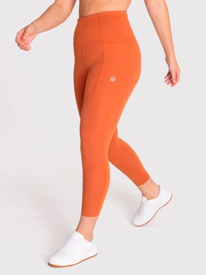 Legging Para Mujer Ankle Livia Naranja Bsoul