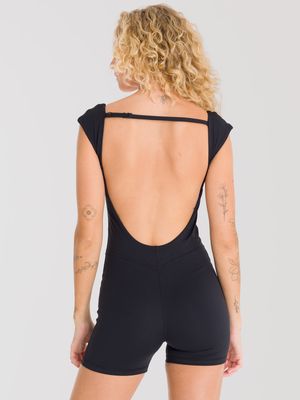 Enterizo Corto Para Mujer Saint Malé Kira Negro Bsoul