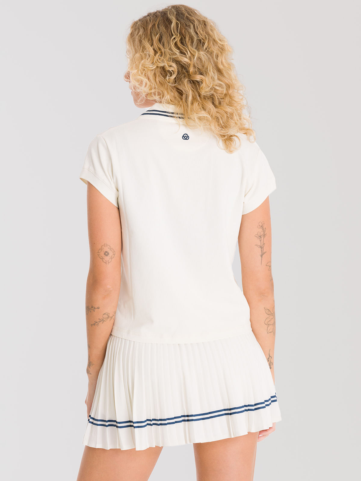 Polo-Manga-Corta-Para-Mujer-Saint-Male-Heritage-Blanco-Bsoul