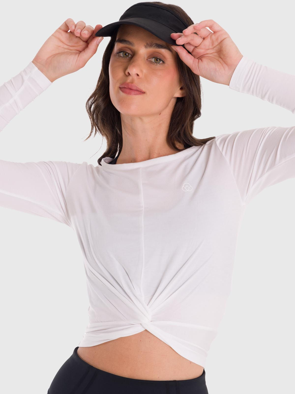 Polo-Manga-Larga-Para-Mujer-Modal-Blanco-Bsoul