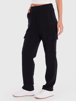 Pantalón Para Mujer Cargo Negro Bsoul