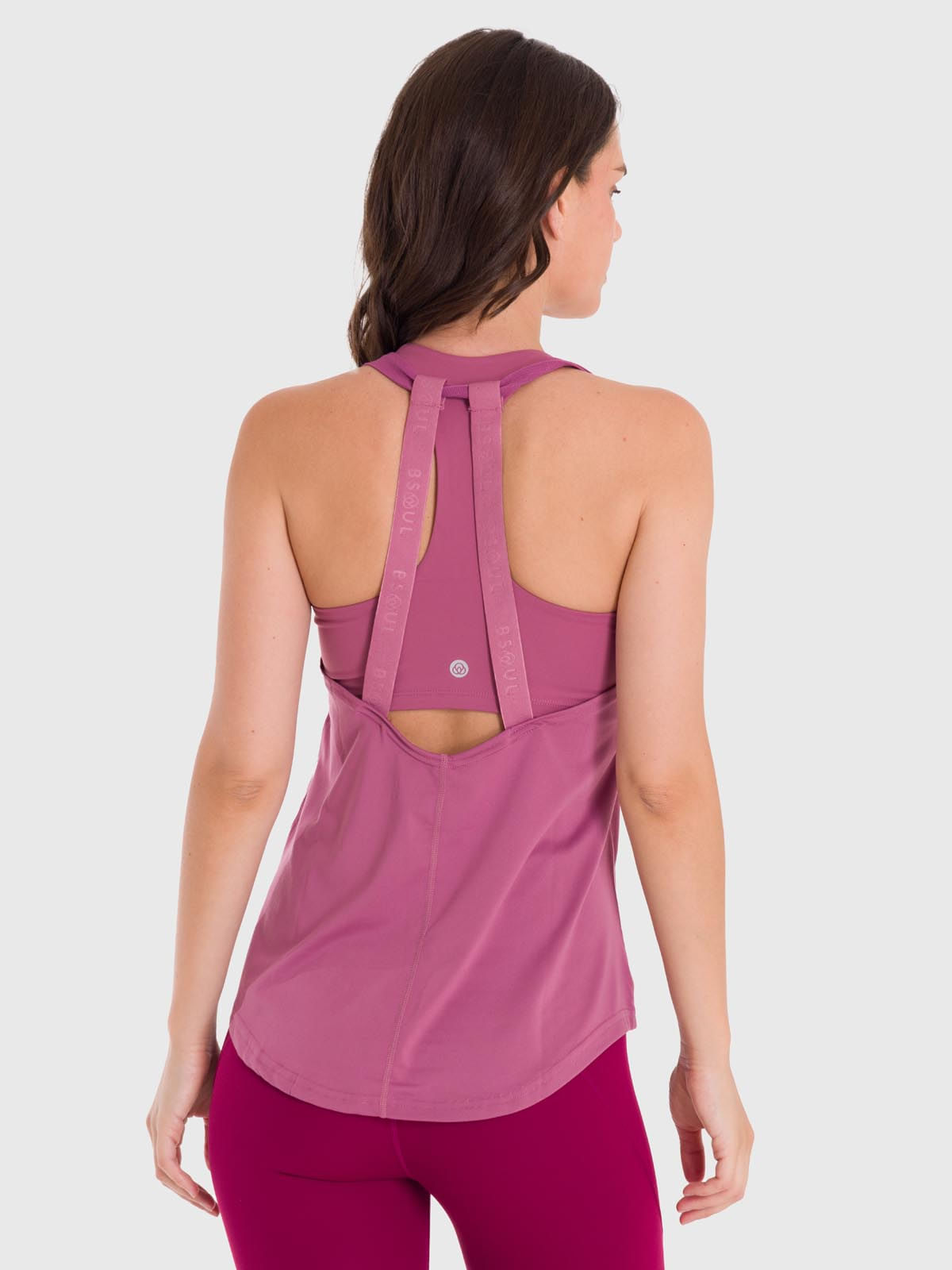 Polo-Sin-Mangas-Para-Mujer-Training-Tank-Rosado-Bsoul