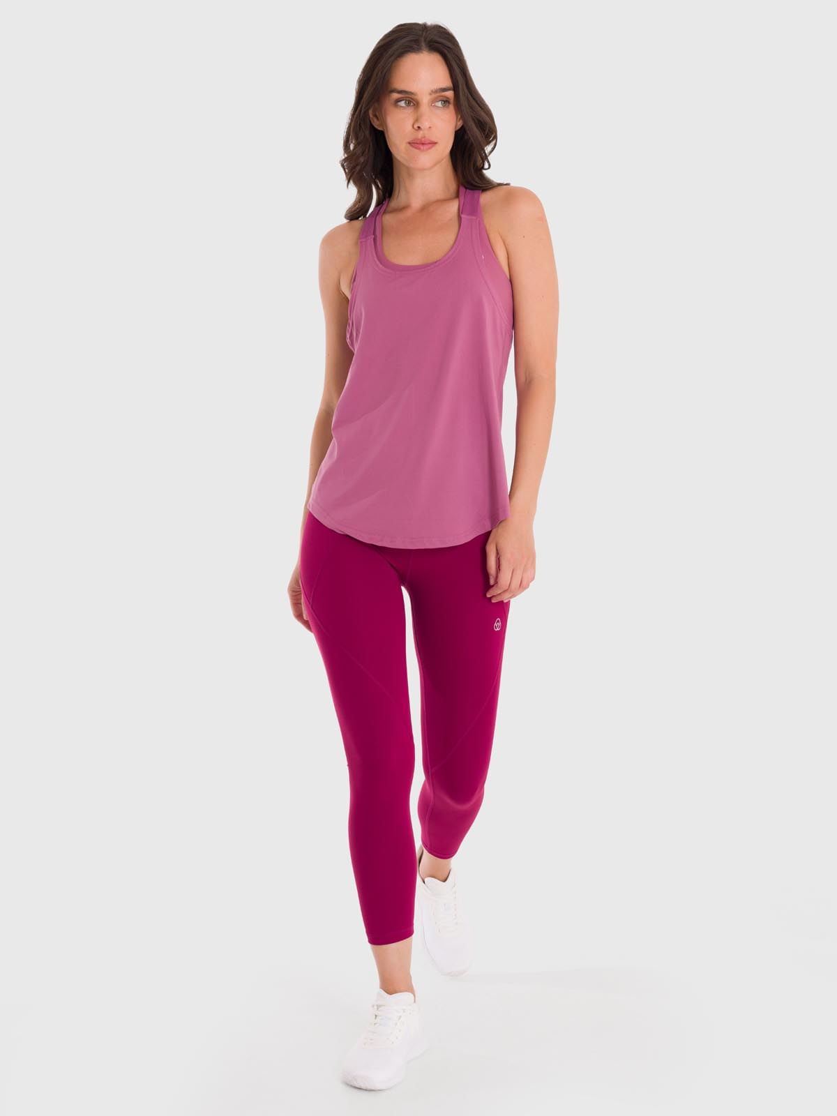 Polo-Sin-Mangas-Para-Mujer-Training-Tank-Rosado-Bsoul