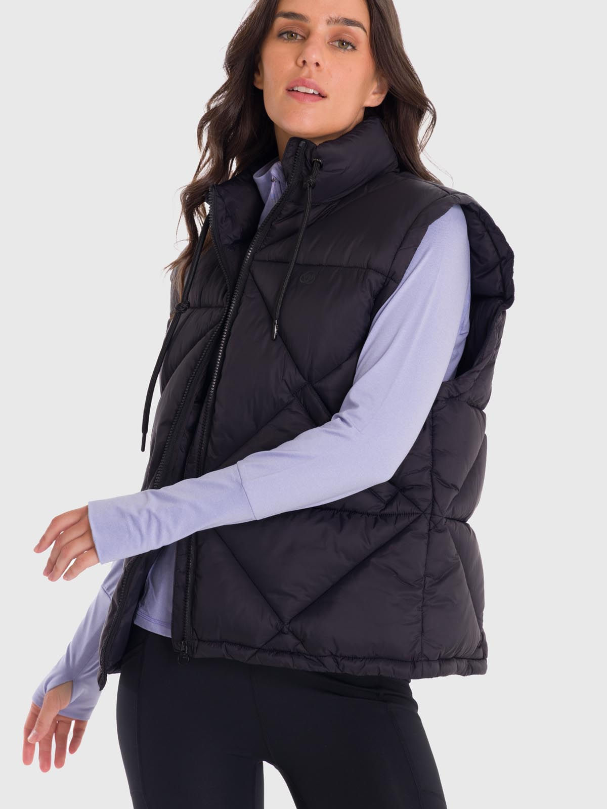 Chaleco-Para-Mujer-Quilted-Negro-Bsoul