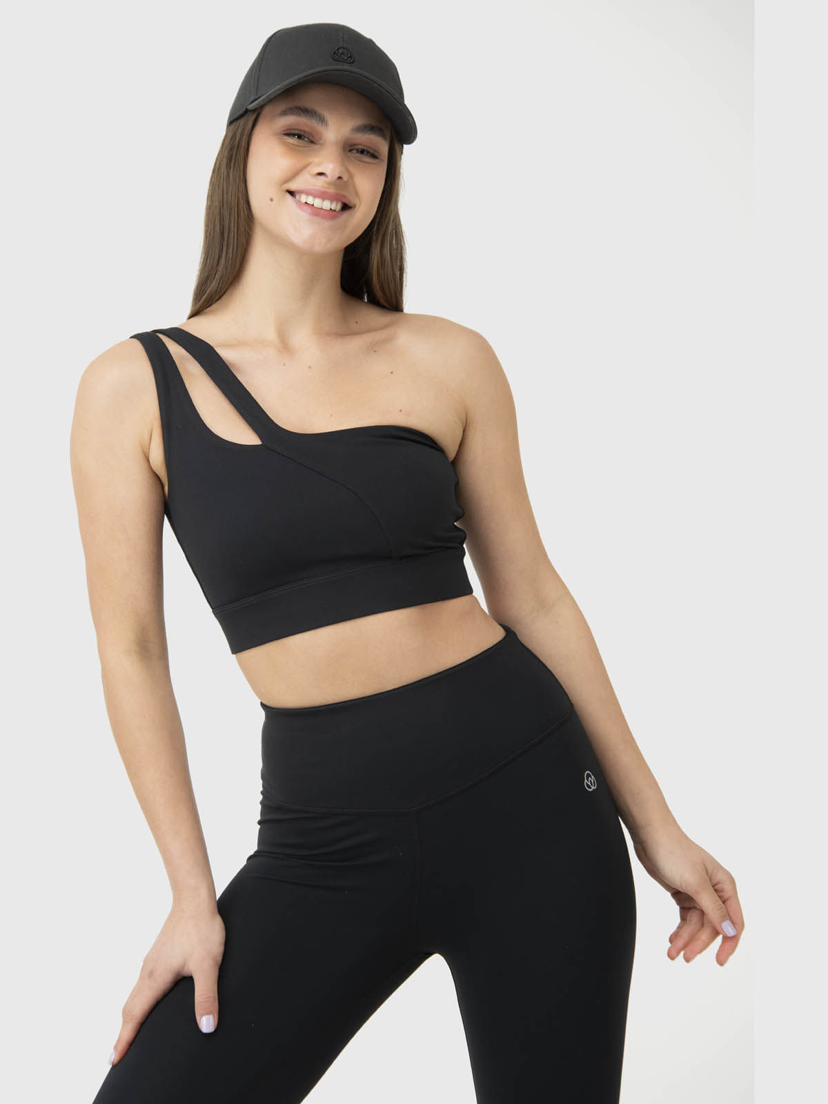 Bra-Para-Mujer-One-Shoulder-Luna-Negro-Bsoul