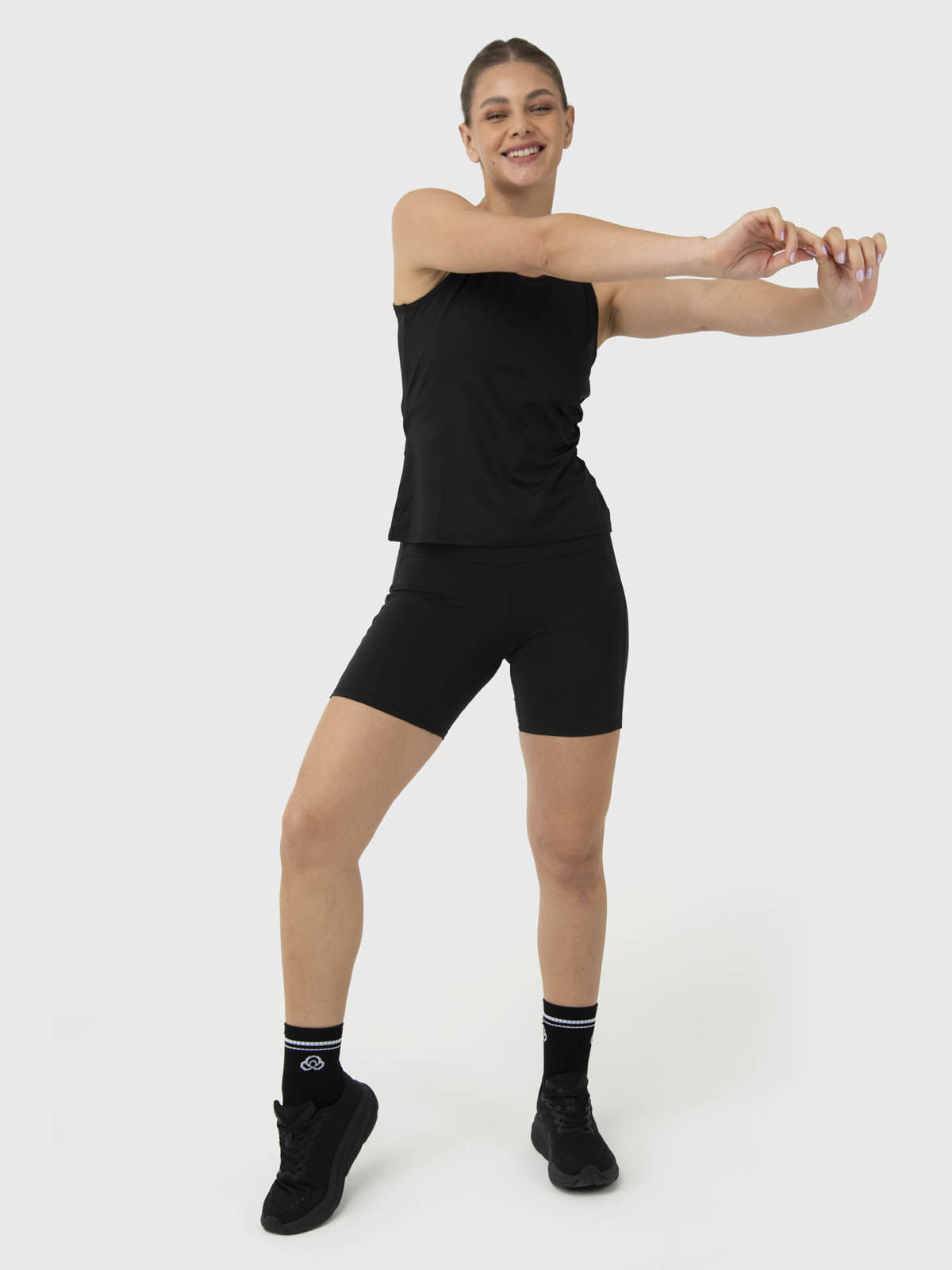 Polo-Sin-Mangas-Para-Mujer-Open-Back-Vest-Negro-Bsoul