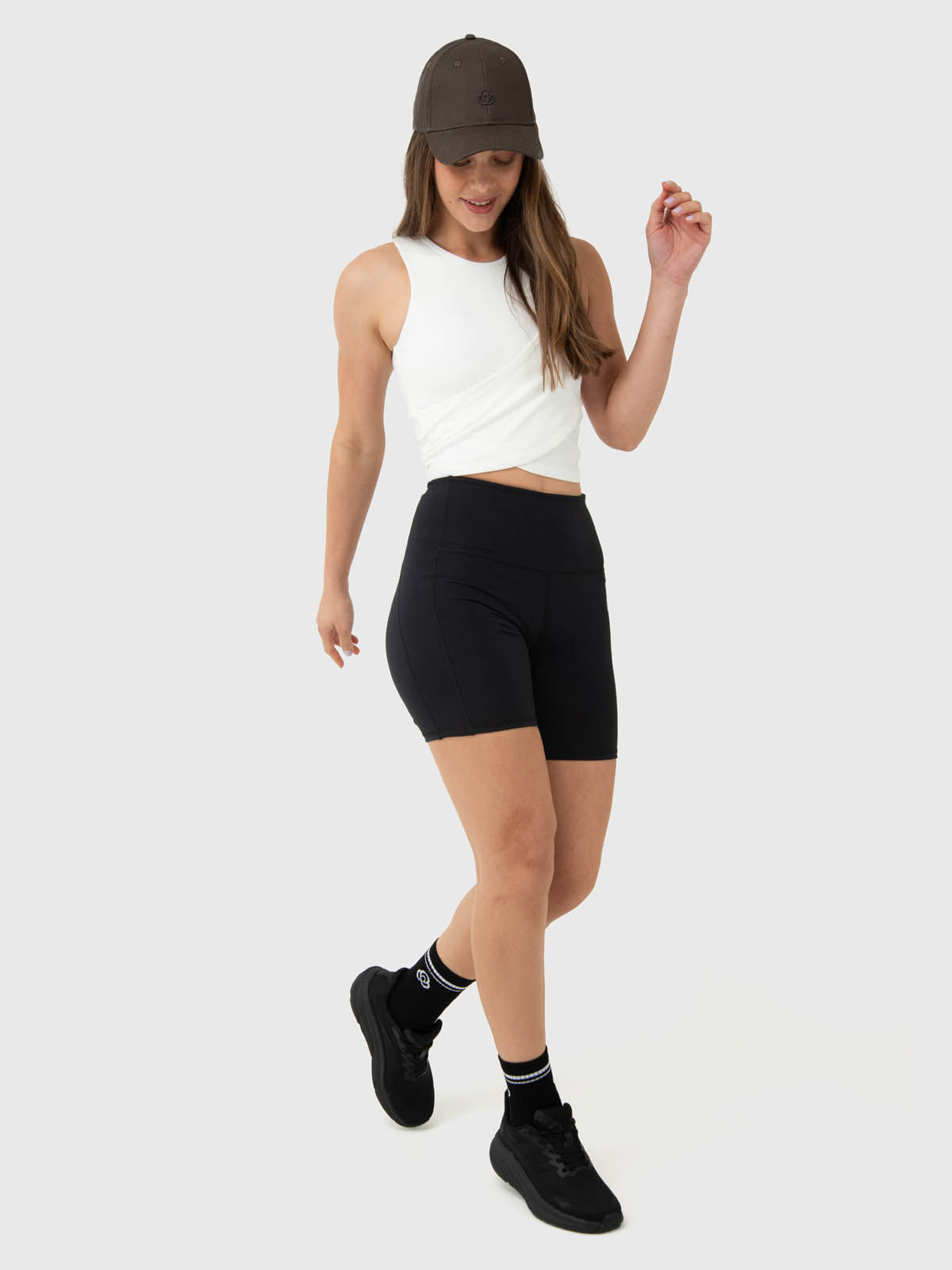 Polo-Sin-Mangas-Para-Mujer-Crop-Domi-Blanco-Bsoul