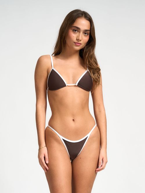 Bikini Top Para Mujer Harper Marrón Bsoul