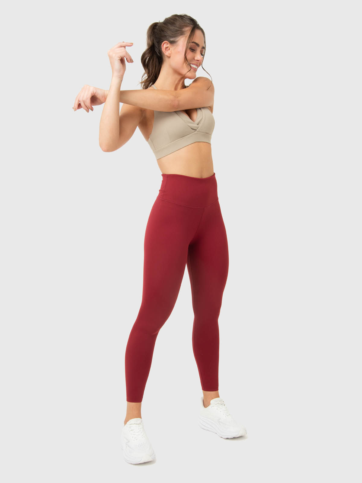 Legging-Para-Mujer-Ankle-Maya-Rojo-Bsoul